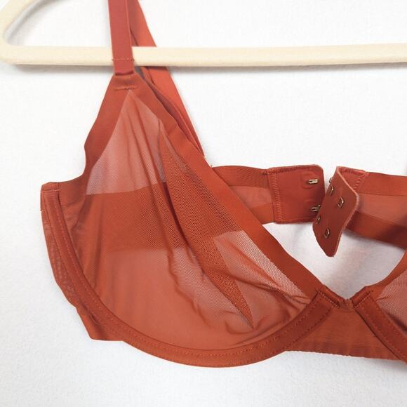 CUUP Clay The Plunge Mesh Lightweight Underwire Bra - Picture 4 of 8